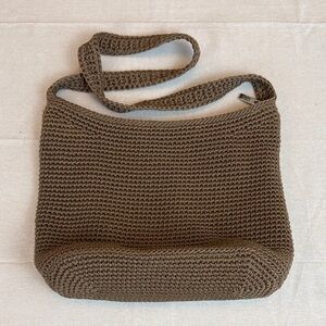 The Sak Brown Shoulder Crochet Bag